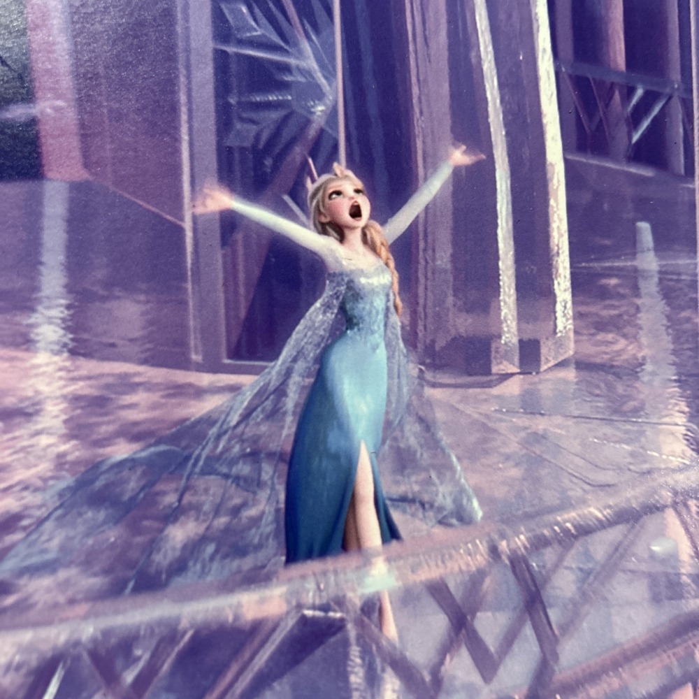 Disney Frozen 11x17 Hard Lithograph Art Print 4 Pictures Set Anna Elsa Olaf - Picture 8 of 14